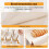 Fermented Cloth Proofing Dough Bakers Pans Proving Bread Baking Mat Pastry Kitchen Tools 36x45CM 4