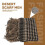 Unisex Scarf Polyester  Plaid Tassel Arab Desert Shemagh,Beige 3