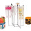 Foldable Rustproof Stainless Steel Baby Bottle Drying Rack for Kitchen Countertop Storage 1