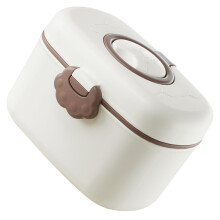 Formula Dispenser with Airtight Seal for Travel, Compact Milk Powder and Snack Storage Box