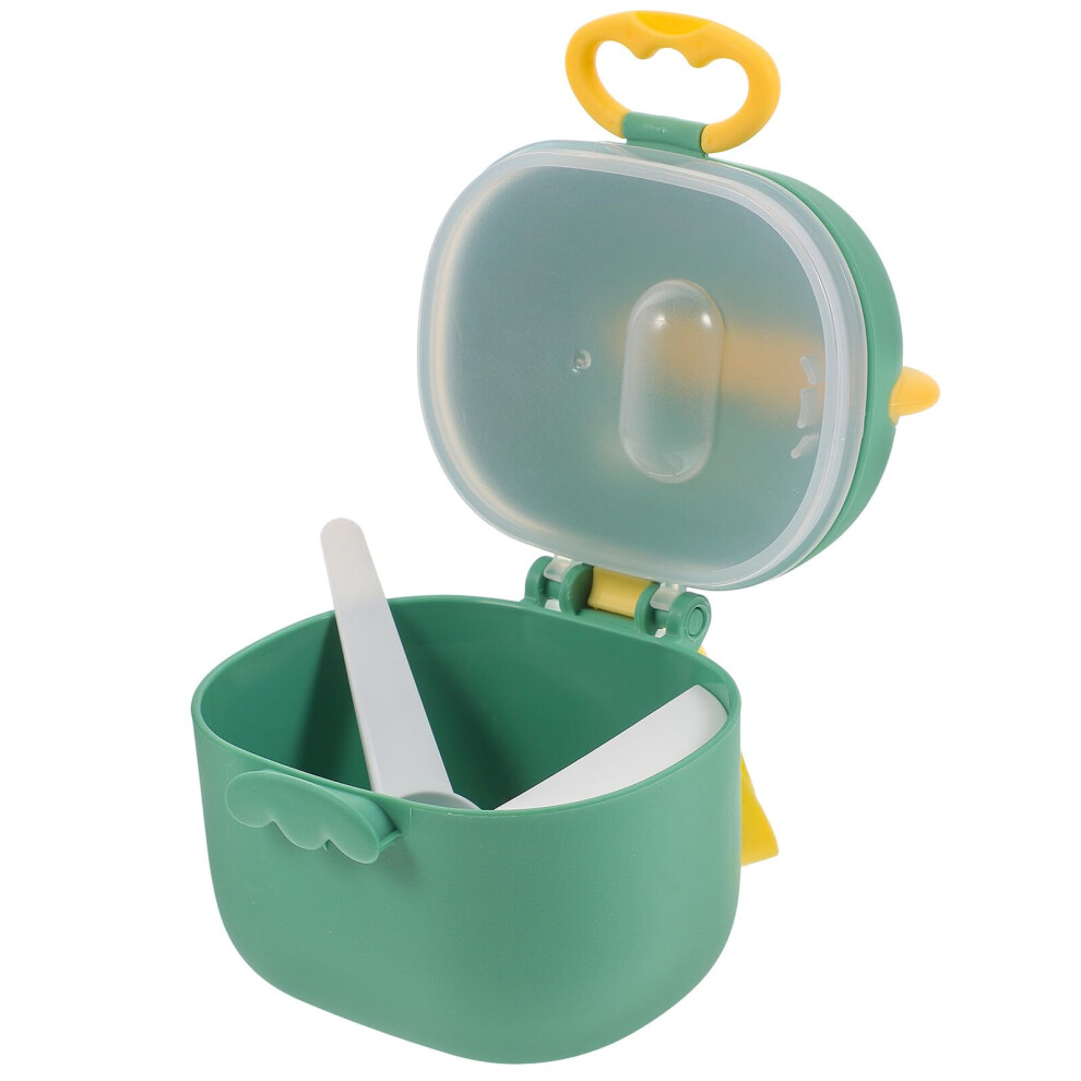 Baby Formula Dispenser with LeakProof Compartments, Travel Milk Powder Container, Cute Dinosaur Design