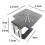 Coffee Scale Frame Height Adjustable Coffee Machine Scale Increased Weighing Waterproof Scale Protection Frame Black 6