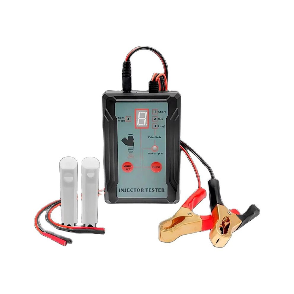 Upgraded Fuel Injector Tester & Diy Cleaning Tool - Test Two Injectors Simultaneously 8 Pulse Power Drive Mode 4711746458333