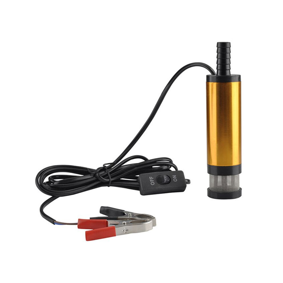 Car Electric Fuel Pump 12V 38Mm For Automatic Pumping Water Submersible 12L/Min Fuel Transfer Pump Aluminum 6031227313400