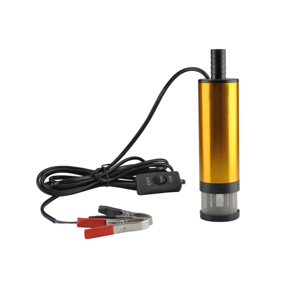 Car Electric Fuel Pump 12V 51Mm For Automatic Pumping Water Submersible 12L/Min Fuel Transfer Pump Aluminum 4711677901175