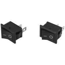 2 Pcs Auto Car AC 6A/250V 10A/125V 2 Pin 2 Position /OFF Rocker KCD1
