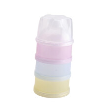 Milk Powder Dispenser with Funnel Mouth, TwistLock Seal Formula Storage Container for Travel