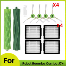 11st Rullborste Sidoborste HEPA-Filter för Combo J7+ Reservdel för Dammsugare