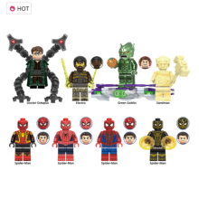 8PCS Super Hero Octopus Green Goblin Minifigures