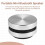 Portable   Speaker Turns Anything Into A Speaker Wireless Bone Conduction Induction Vibration (Silver) 3