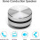Portable   Speaker Turns Anything Into A Speaker Wireless Bone Conduction Induction Vibration (Silver) 9