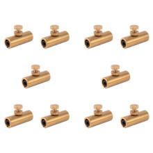10 Piece Gold Copper Cello Wolf Tone Eliminator Wolfe Tone Mute Suppressor for Cello Gold