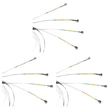 3 Set of Violin Strings E-A-D-G Core Aluminum Alloy Steel Strings Wound Stringed Musical Instrument Parts