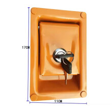 For  Side Door Lock ZAX120 ZX200 240 270 330 350-3/-6 Machine Lock Parts Side Door Water Door Lock Pump