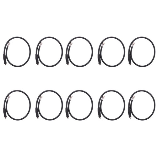 10X Scuba Diving BCD Medium Pressure Hose Scuba Diving Regulator for 2Nd Gauge Breathing Regulator