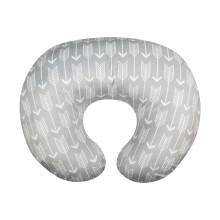 Minky Nursing Pillow Cover Soft Breastfeeding Pillowcase Snug Fit Removable Easy Clean 1 Pack