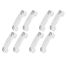 8Pcs Boat  Lock Eye Strap Loop Tie Down Anchor Rope Yacht Deck Fitting 316 Stainless Steel Boat Accessories Marine