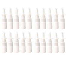 40Pcs 10Ml Spray Bottiglia Nasale di Plastica Ricaricabile Spray Nasale per Naso