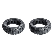2X Accessoires de Remplacement de Scooter ÉLectrique de Pneu Solide de 10 Pouces 10X2.70-6.5