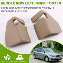 1Pair Middle Row Left Rail Bracket Cover for 05-08 81195-SFE-Z01ZD 81595-SFE-Z01ZC Rail Cover