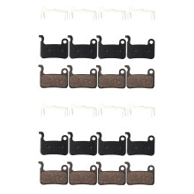 8 Pairs MTB Bicycle Resin Disc Brake Pads for Deore M596 M595 M535 SLX M665 XT M775/776/765 XT/R M975 M966 M965