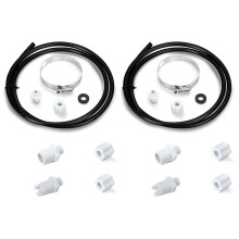2X Offline Feeder Teile mit Sattelklemme Chlorinator Schlauch mit Rückschlagventil Steuerventil für CL200 CL220