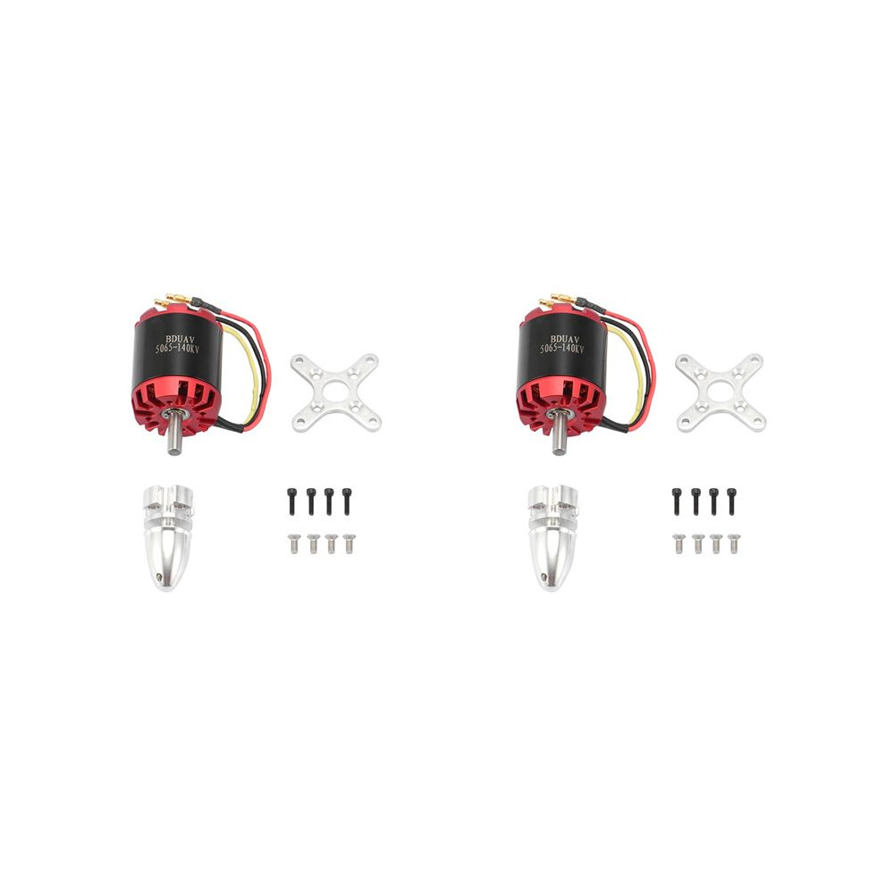 2X Diy N5065 5065 140Kv Bldc Outrunner Brushless Motor For Electric Sktaeboard Balancing Scooter,Sensorless 4712344822274