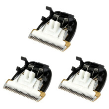 3X Pet Scissors Electric Hair Clipper Trimmer Dogs Cutting Machine Ceramic Titanium Knife for RFCD-9100 9600