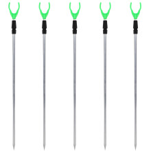 5X Adjustable Metal Fishing Rod Pole Holder Rack Stand