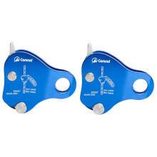 2X Camnal Sicherheit Kletter Schutz Ascender 220Lb Kletter Schutz Gerät Seil Griff Außen Kletter Ausrüstung 8-13mm Seil, Blau