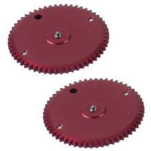 2X Watch Parts 3135-540 Red Reversing Wheel Mounted Replacement for VR 3135 Watch Movement Repair Spare Part