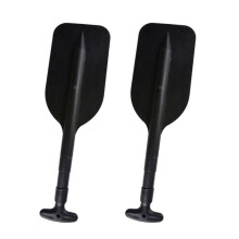 2X Portable Rafting Boat Floating Outdoor Kayak Water Sport Tool Kayak Paddle Telescopic Paddle Plastic Boat Oar
