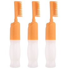 3X Hair Dyeing Comb Hair Dyeing Brush with Bottle DIY Combing Salon Dyeing Baking Oil Brush Hair Dye Tool