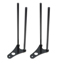 2X Carp Fishing Snag Bars Aluminium Alloy for Bite Alarms Windproof Anti Falling Snag Bar Carp Fishing Tackle