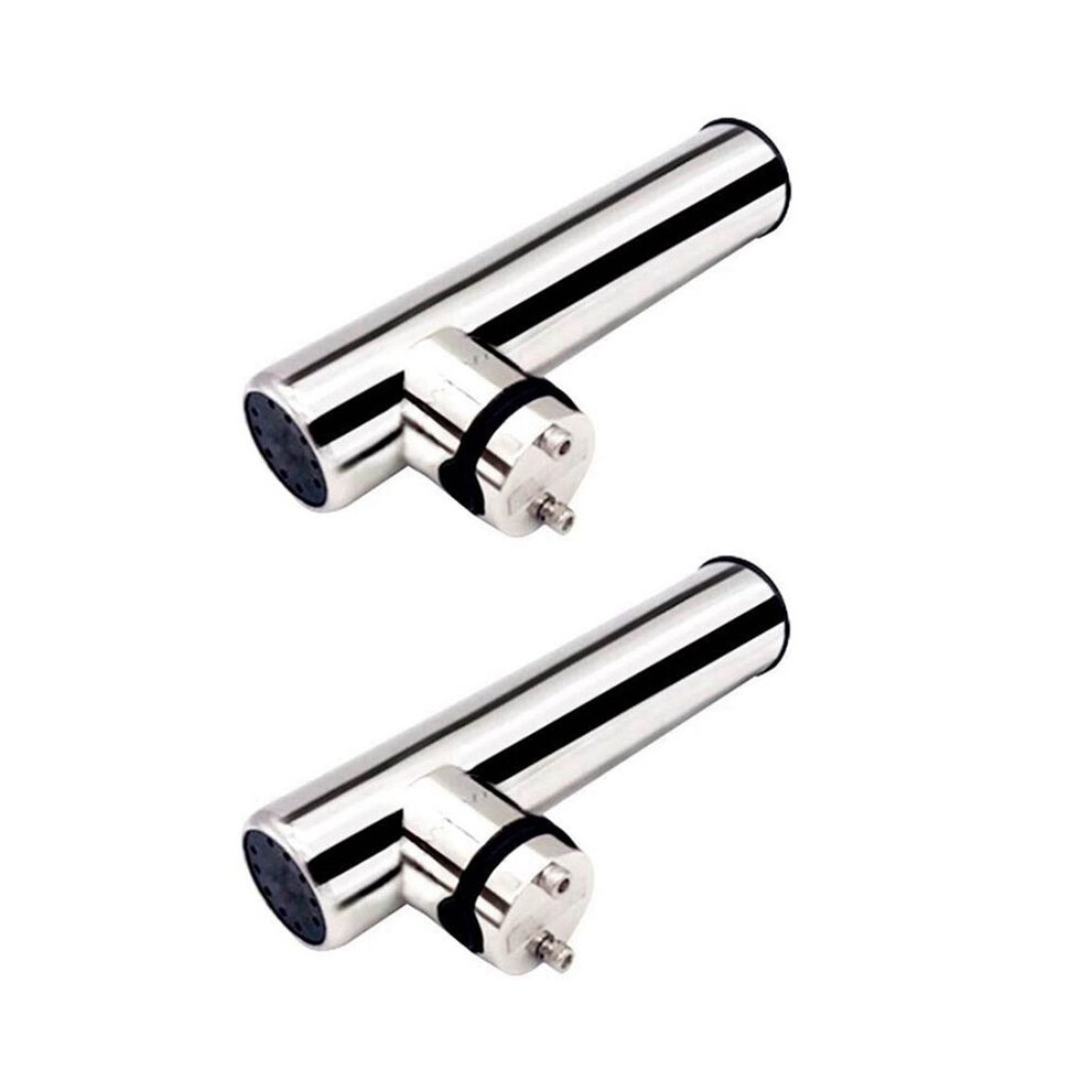 2X Marine Hardware Stainless Steel Marine Boat Fishing Rod Holder Rack Support For Rail 19-25Mm Boat Boats Parts 6033158022888
