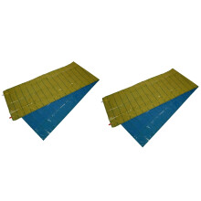 2X Außen Luft Matratze Camping Kissen Strand Feuchtigkeitsfeste Schlaf Matte