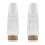 2X Embout de Clarinette Clé B ABS Embout Transparent Embout de Clarinette Accessoires pour Instruments à Vent 1