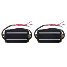 2X High Output Pickup Dual Hot Rail Humbucker Pickups Ceramic Electric Guitar Pickup Humbucker