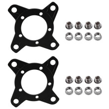 2X EBike Mid Drive Motor 104BCD Chainring Adapter for Bafang BBS01B BBS02B Motor
