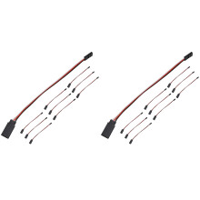 20Pcs 150mm Servo Extension Lead Wire JR Cable 3Pin Male to Female for RC Car