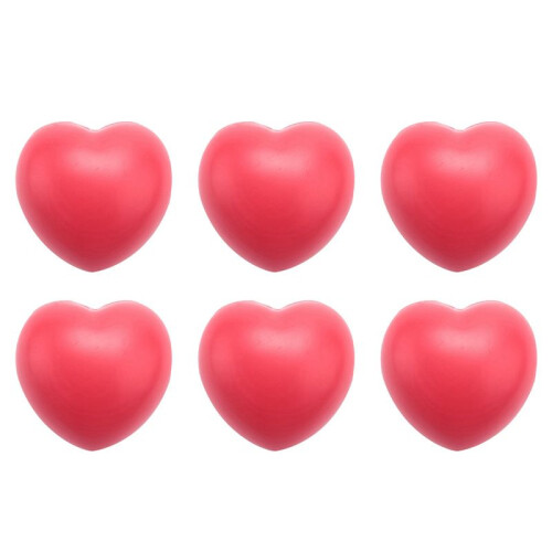 6X Heart Stress Reliever  Red