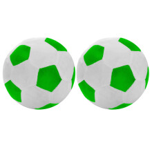 2X Almohadilla de Tiro de Futbol Bola de Los Deportes de Peluche Juguete de Peluche Suave Verde