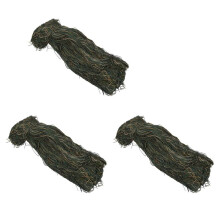 3X Ghillie Suit Thread Camouflage Leichtes Ghillie Garn Jagdbekleidung Zubehör für Outdoor CS Field Hunting Jungle Camouflage