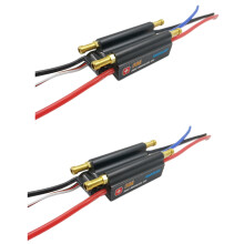 2X Rc Boot Bürstenlos Motor Esc 30A Bürstenlos Esc Geschwindigkeit Controller Unterstützung 2-6S Lipo Bec 5V / 4A für Rc Boot