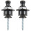 2X Attache Curroie Sangle Strap Lock Noir pour Guitare Basse Electrique 1