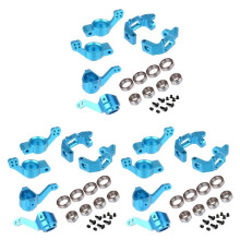 3X per 1/10 94123 94111 Parti di Aggiornamento HSP 102010 102011 102012 02013 02014 02015 Set di Montaggio Mozzo Sterzo nel Lega di Alluminio con