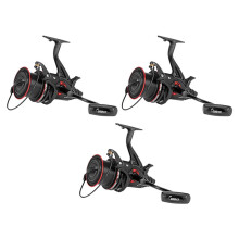 Coonor 3X Nfr9000+8000 Double Spool Fishing Reel 12+1 Bb 4.6:1 Fishing Reel Folding Left/Right Handle Fishing Reel