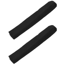 2X Martial Arts Karate Taekwondo Chain Soft Belt Black
