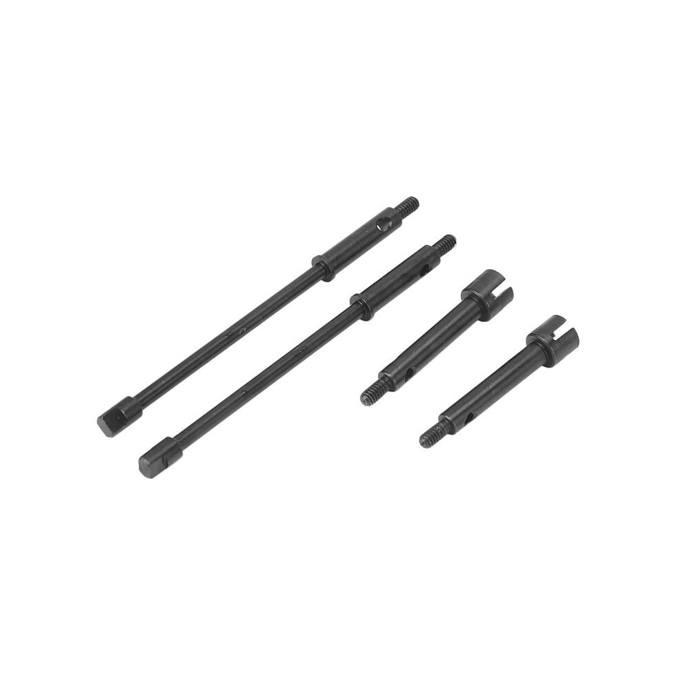 3Set 4Mm Widen Steel Drive Stub Axles Cvd Joint Drive Shaft Upgrade Parts For 1/24 Rc Crawler Axial Scx24 90081 4712295131692