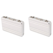 2X Business Card Case Carry Case Card Case Card Password Case Only Used for Card Business Cards, Etc. Silver
